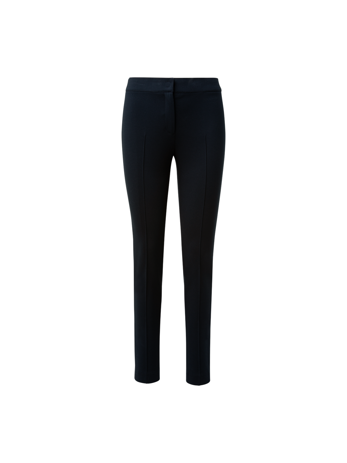 Designer Skinny Jersey Stretch Pants - navy - blue