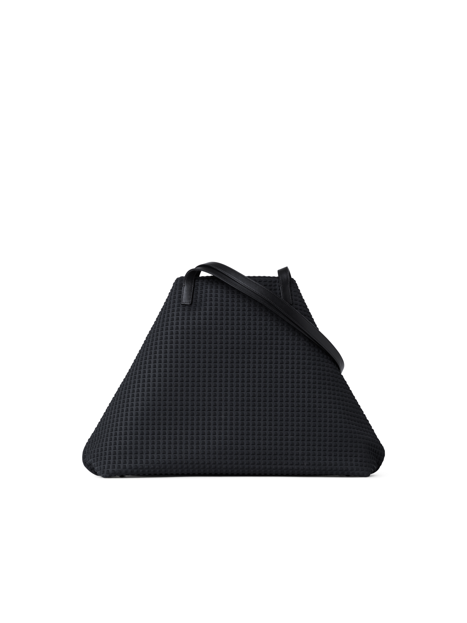 Designer Ai Medium Shoulder Tote - neutral - black