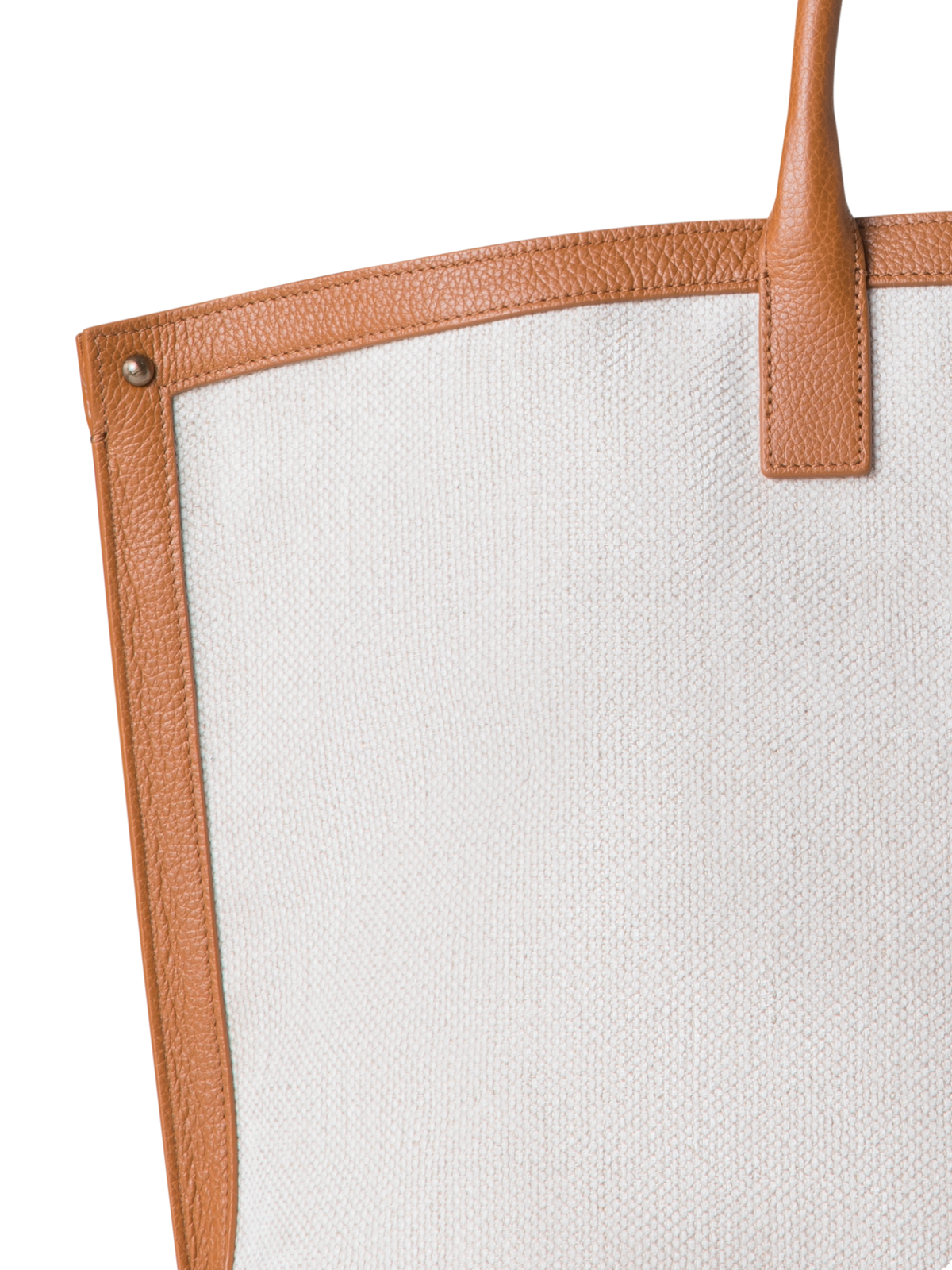 Designer Ai Medium Top Handle Tote - ecru - white - neutral - brown - multicolor