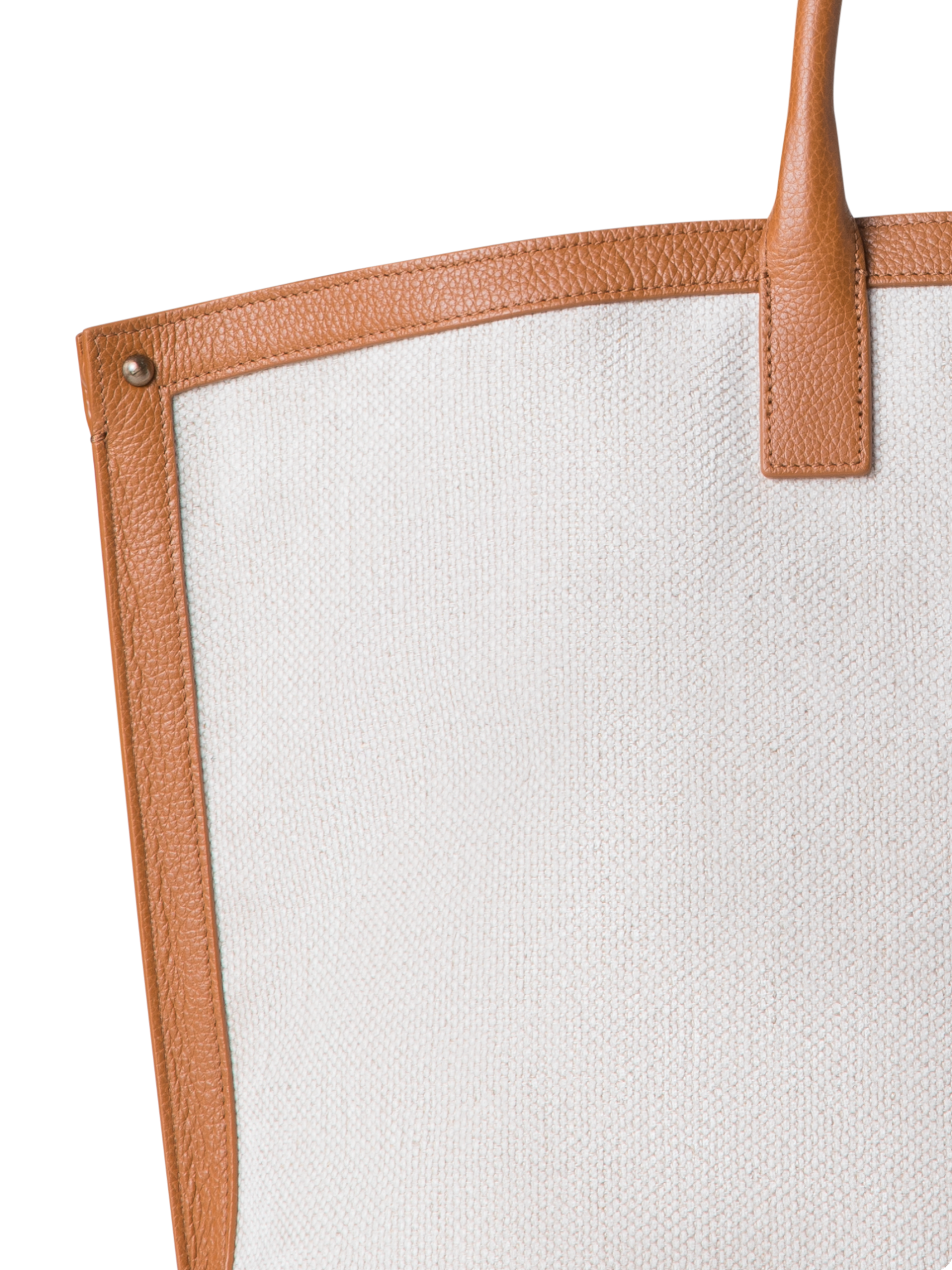 Designer Ai Medium Top Handle Tote - ecru - white - neutral - brown - multicolor