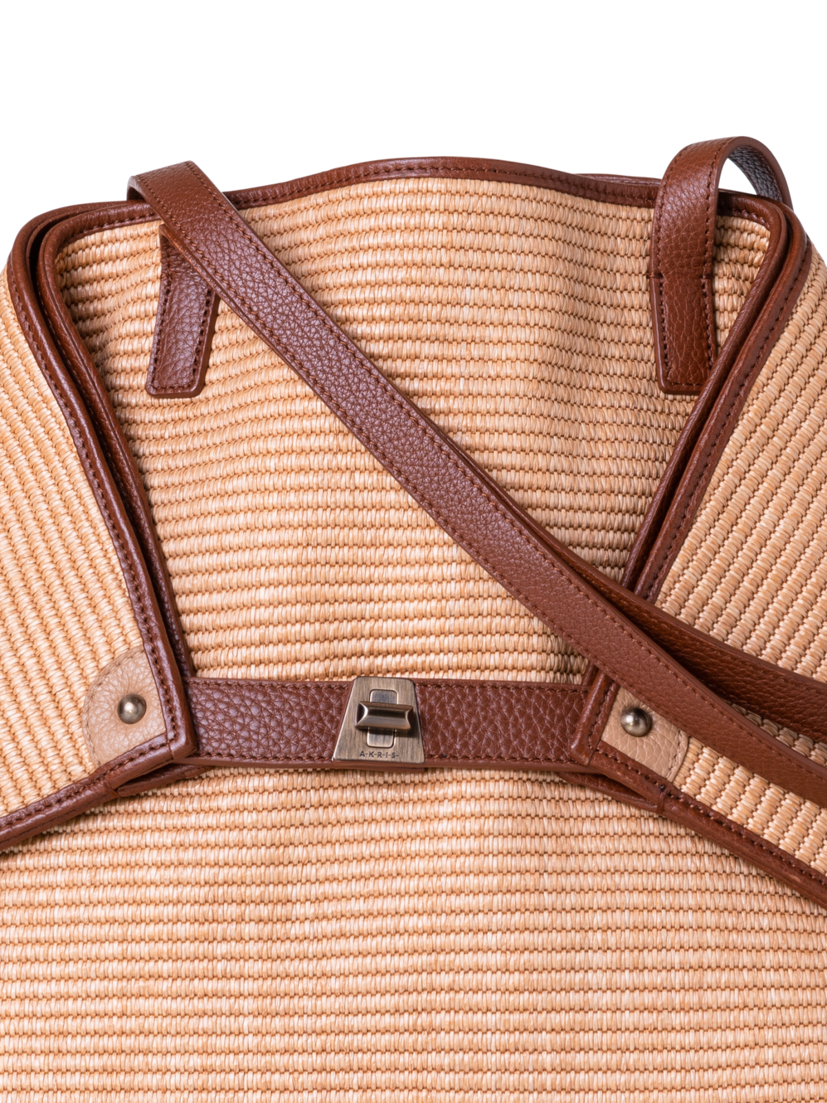 Designer Ai Medium Shoulder Tote - neutral - beige - brown