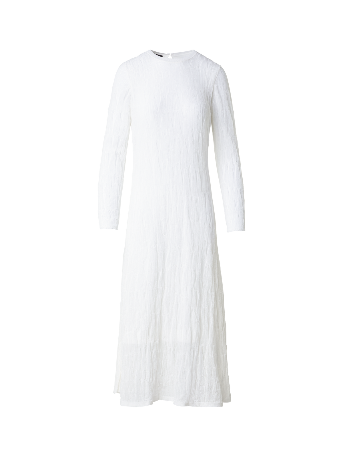 Asagao Cotton Stretch Knit Midi Dress