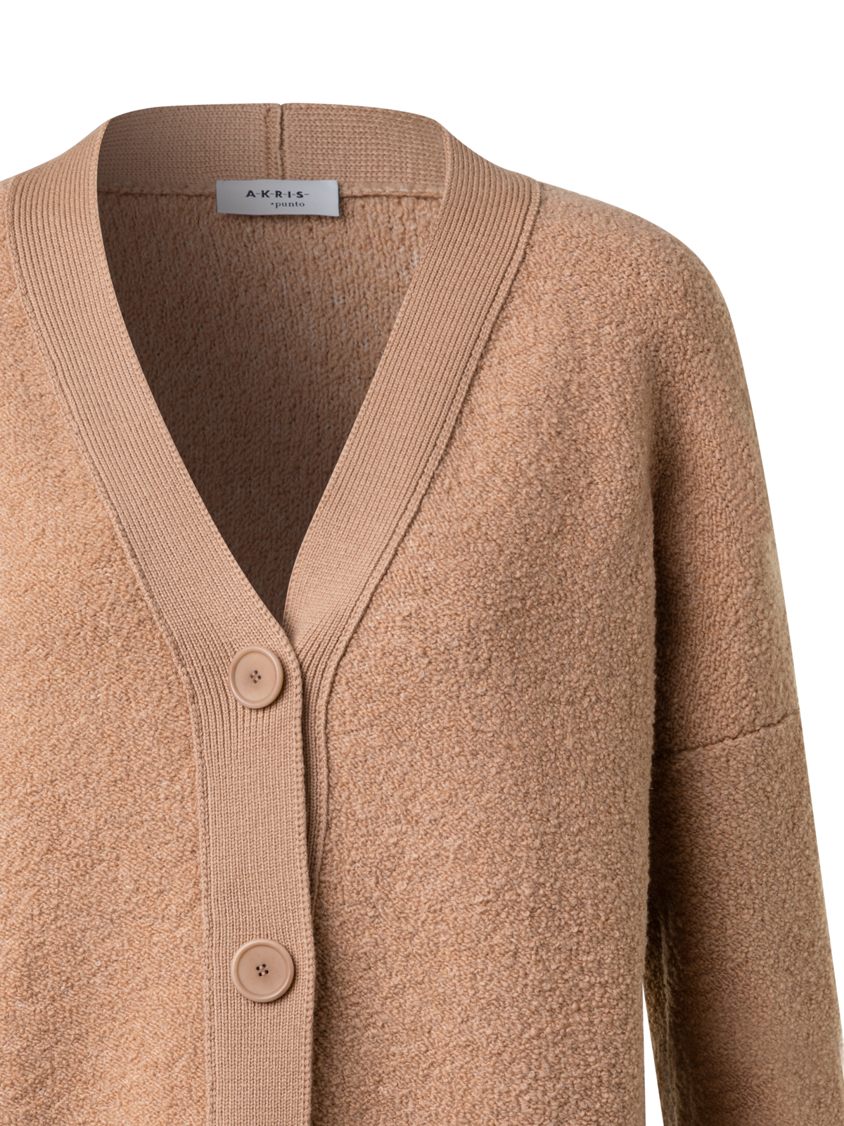 Soft Wool Bouclé Knit Cardigan – Akris Inc. Soft Wool Bouclé Knit Cardigan – Akris Inc.