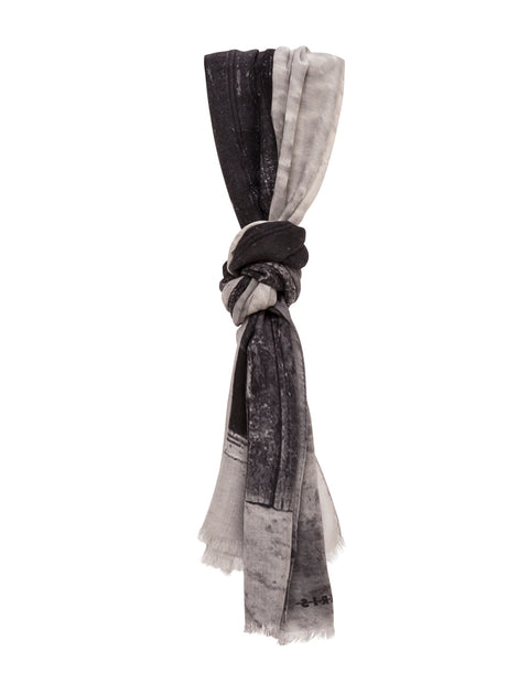 Chefchaouen Halfdoor print scarf