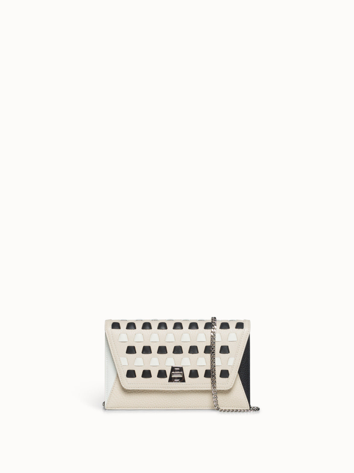 Rockstud clutch bag