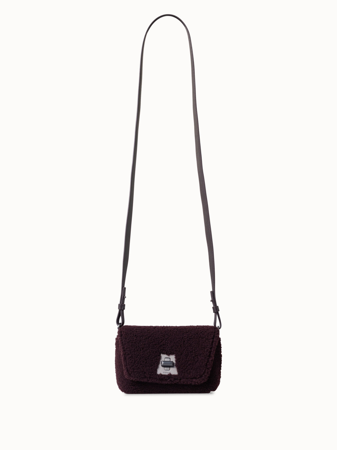 Shearling discount crossbody bag