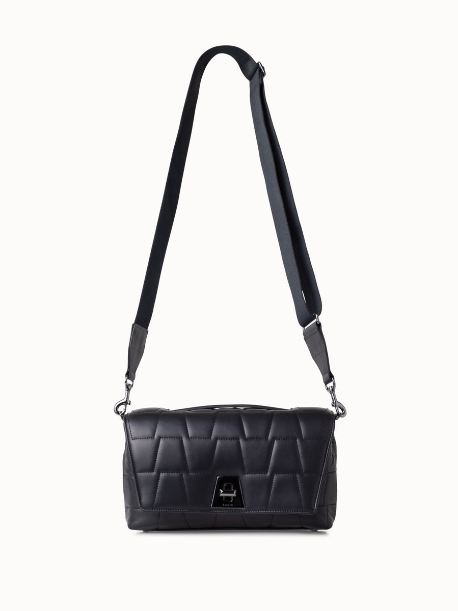 Quilted Leather Crossbody Bag