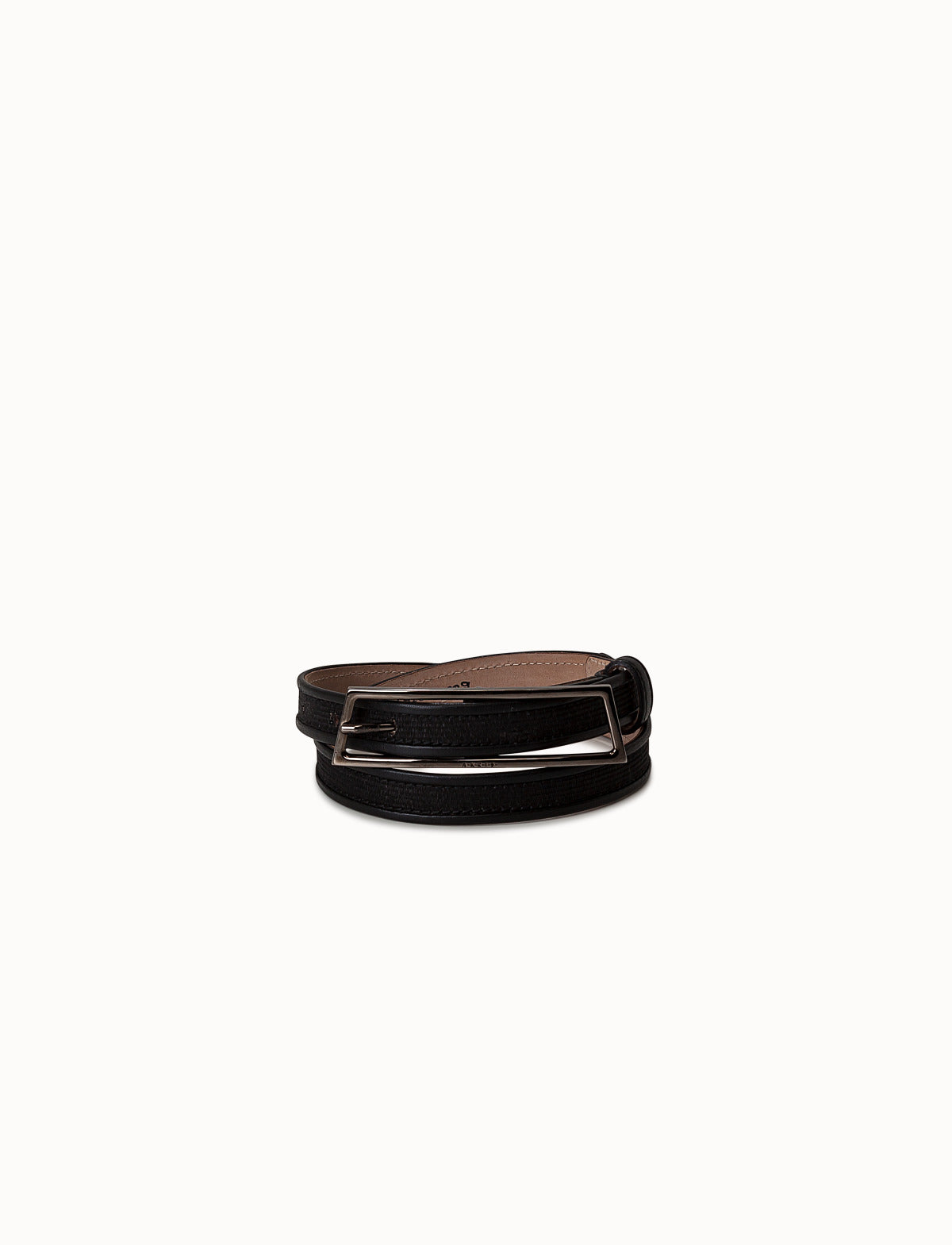 Horsehair Belt - black