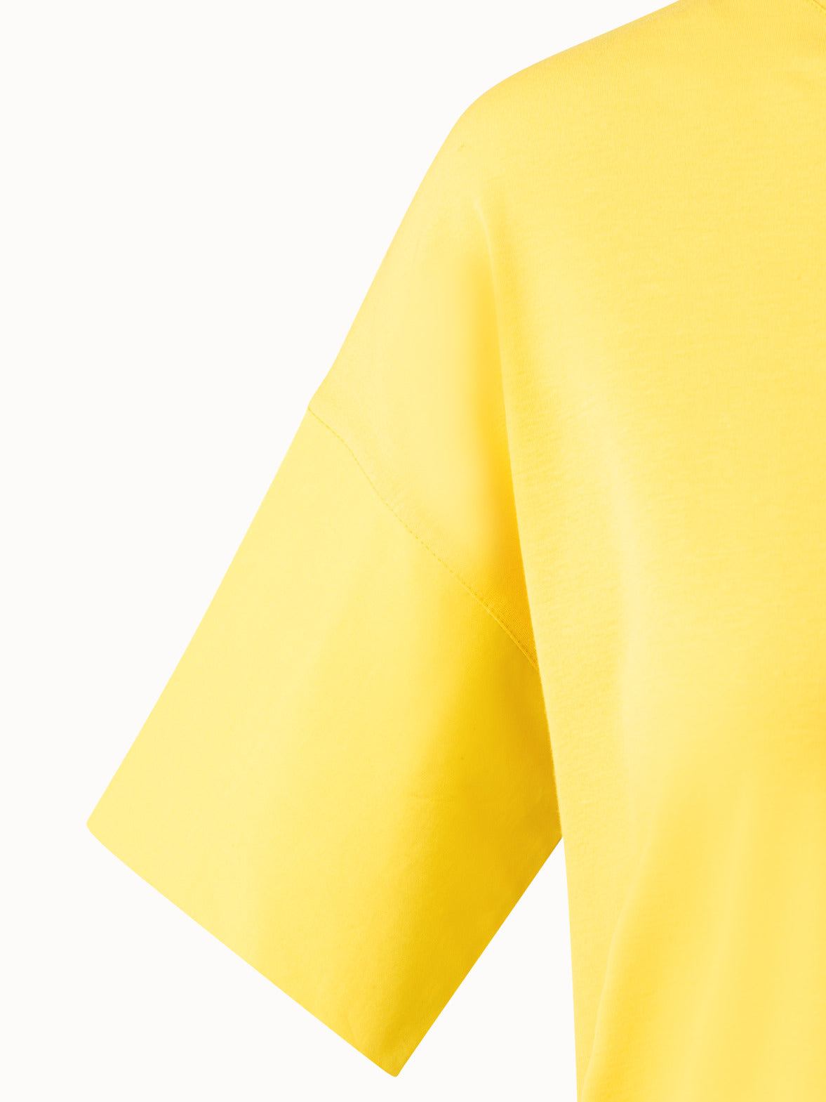 Yellow Cotton T-shirt