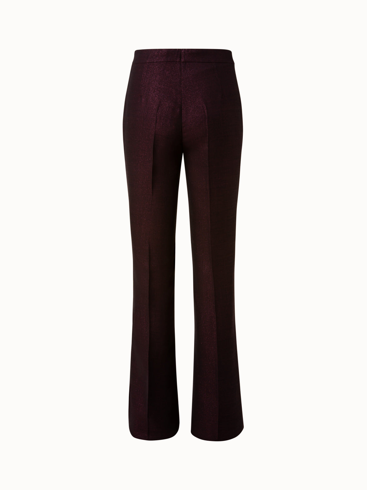 Wool Double-Face Stretch Bootcut Pants