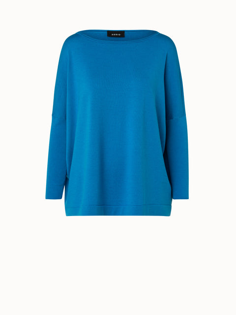 Cotton Cashmere Oversized Knit Pullover