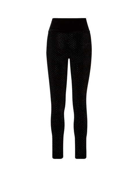 Leggins with Black Crystals