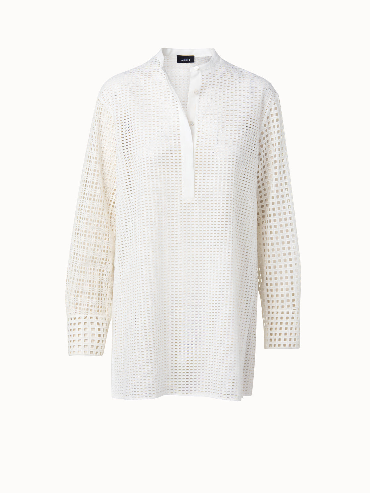 Broderie Anglaise Collar Shirt - Women - Ready-to-Wear