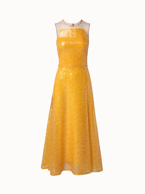 A-Line Sequin Dress
