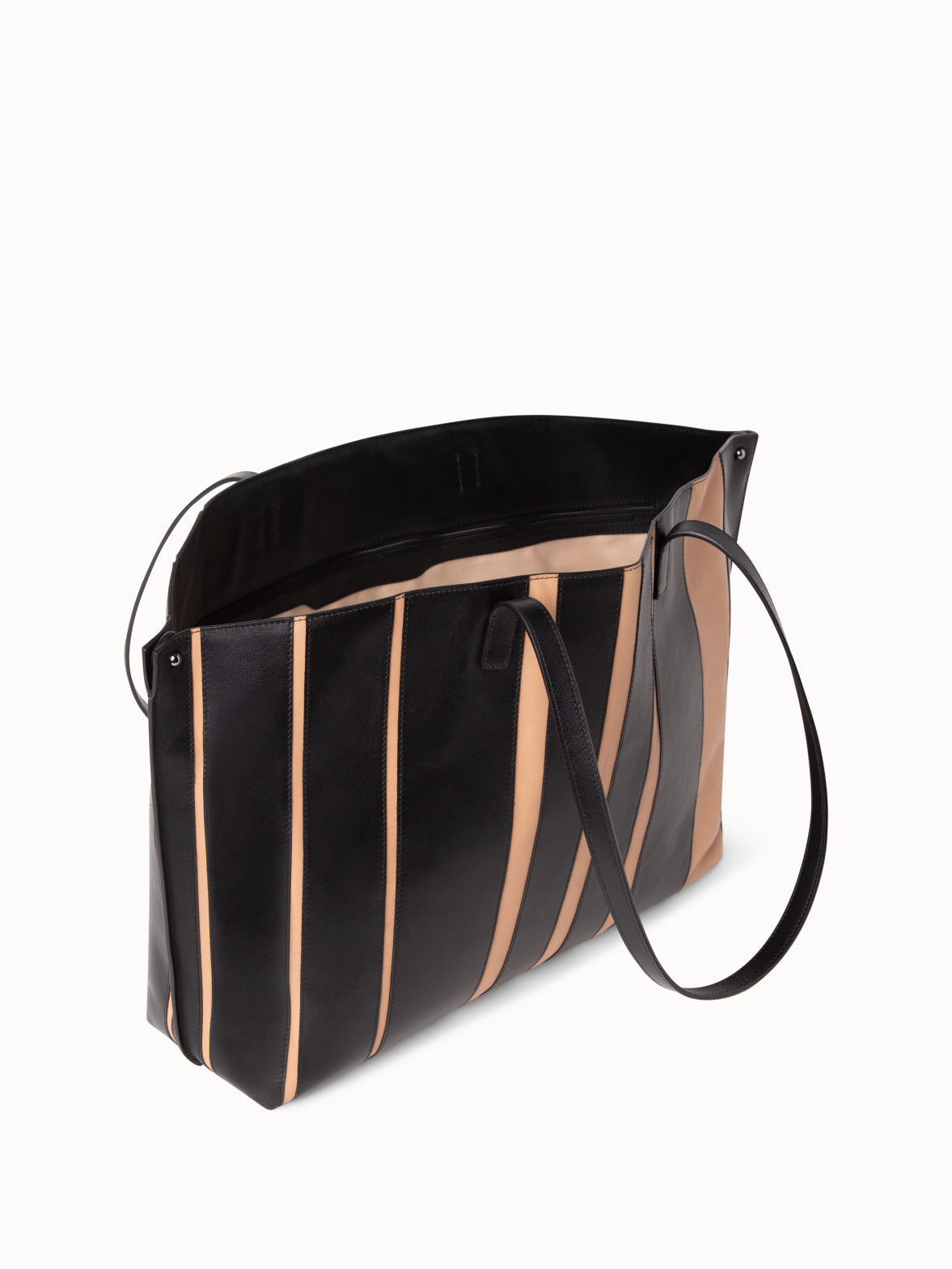 Striped Shoulder Bag