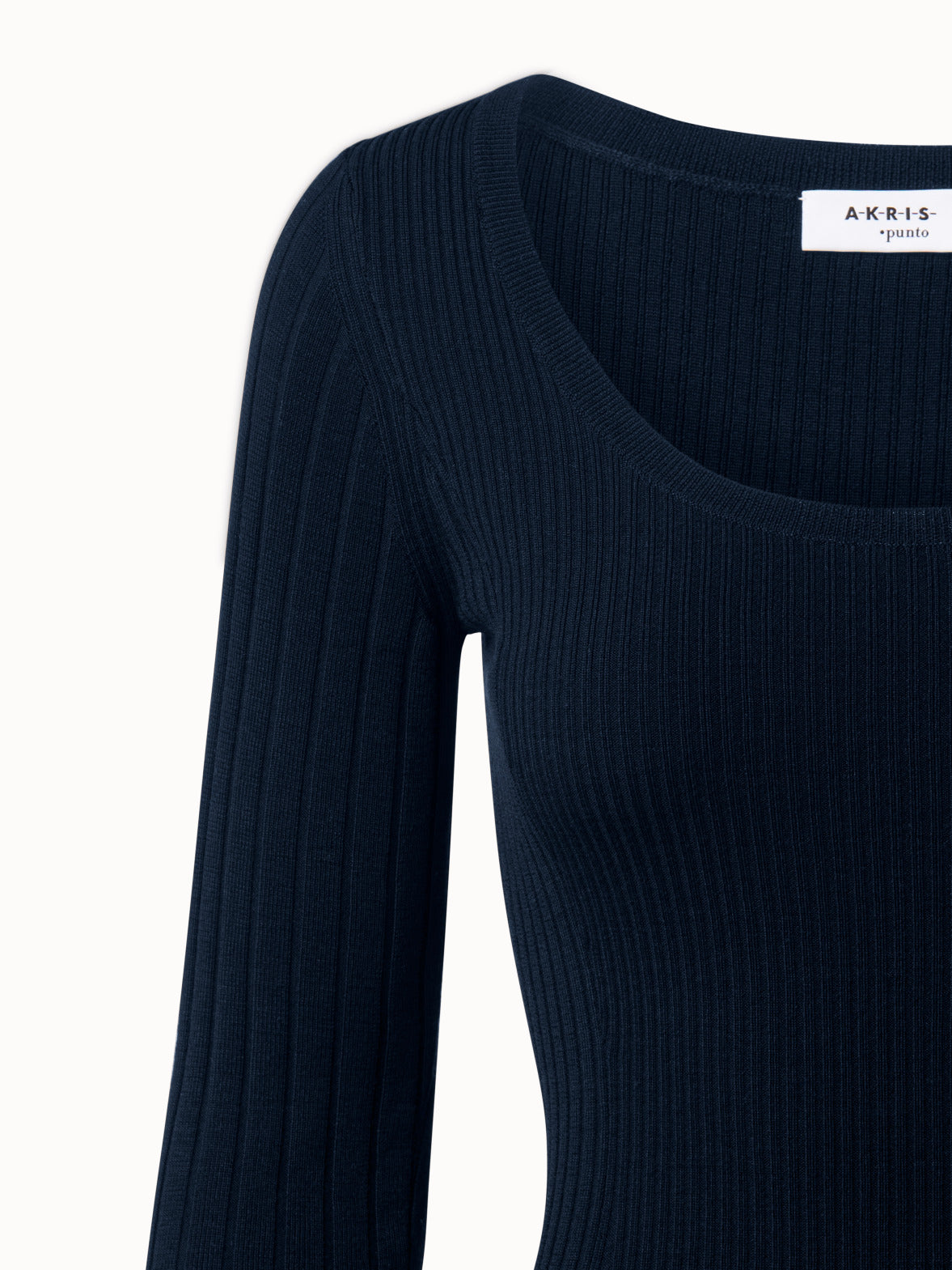 Akris Women's Seamless Rib Fitted Sweater