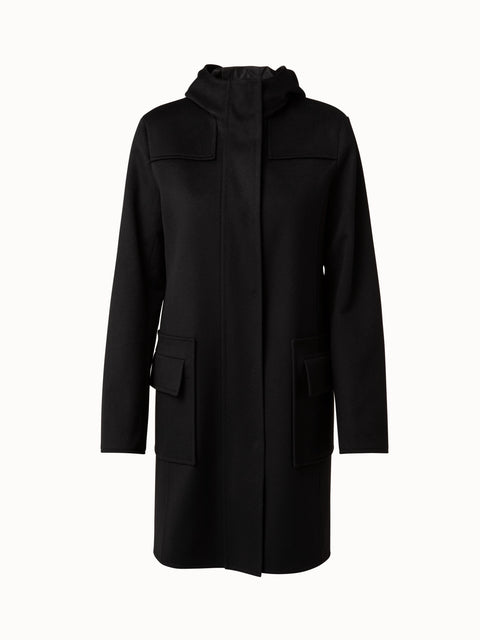 Reversible Wool and Shell Coat