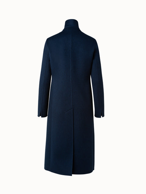 Cashmere Double-Face Melange Blazer Coat