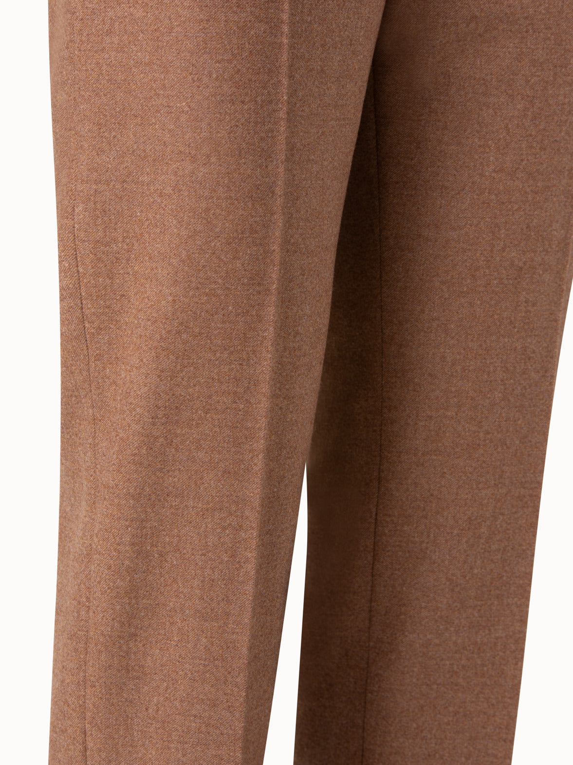 Wool Stretch Flannel Tapered Pants