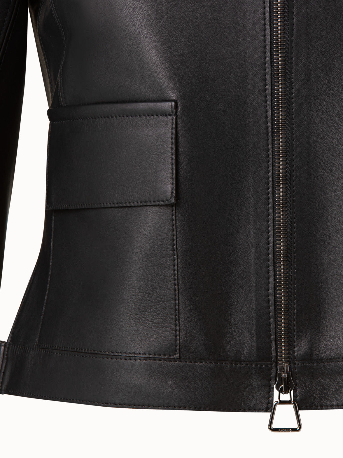 Lamb Nappa Leather Blouson Jacket