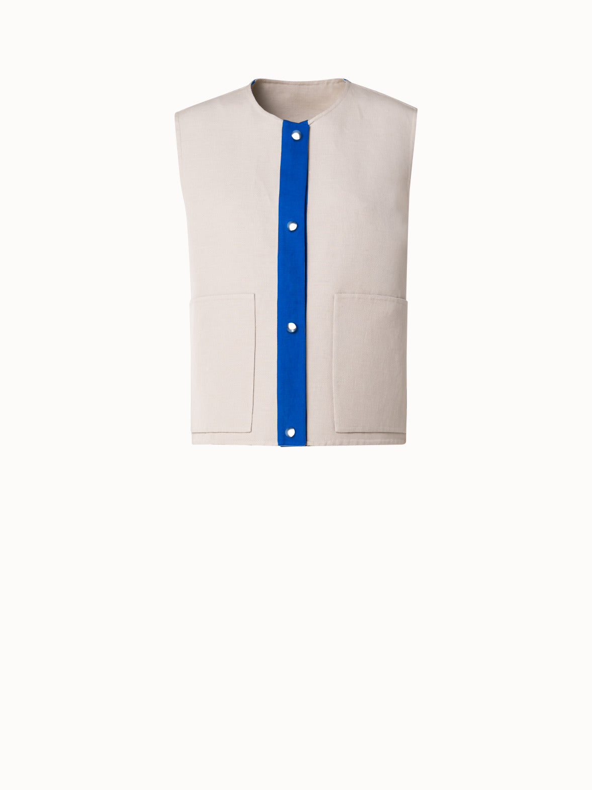 Buy Herringbone Print Reversible Sleeveless Jacket Online at Best Prices in  India - JioMart.
