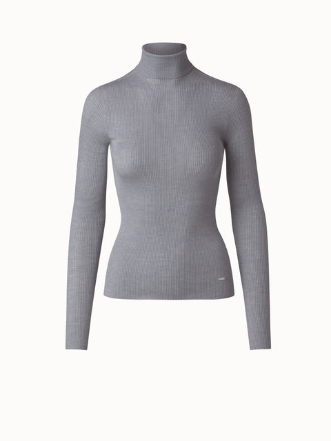 Cashmere Silk Knit Pullover