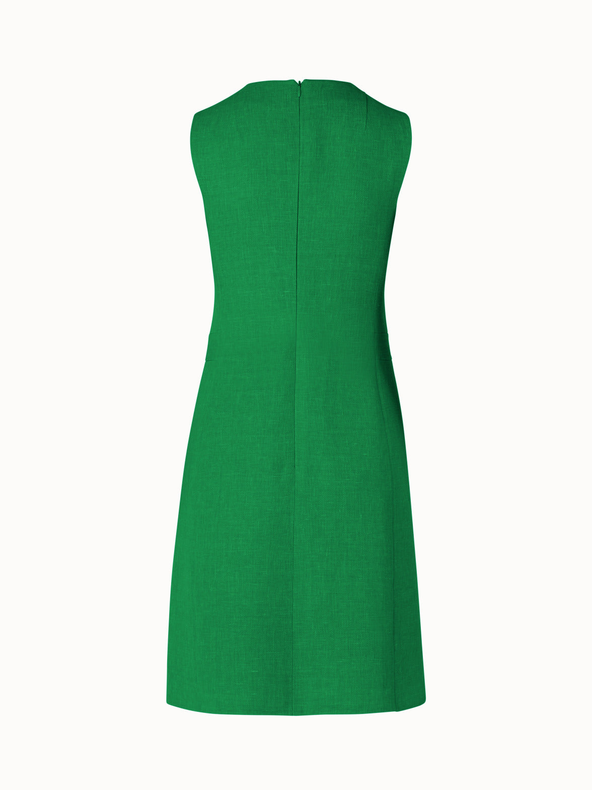 Linen Wool Double-Face Sheath Dress