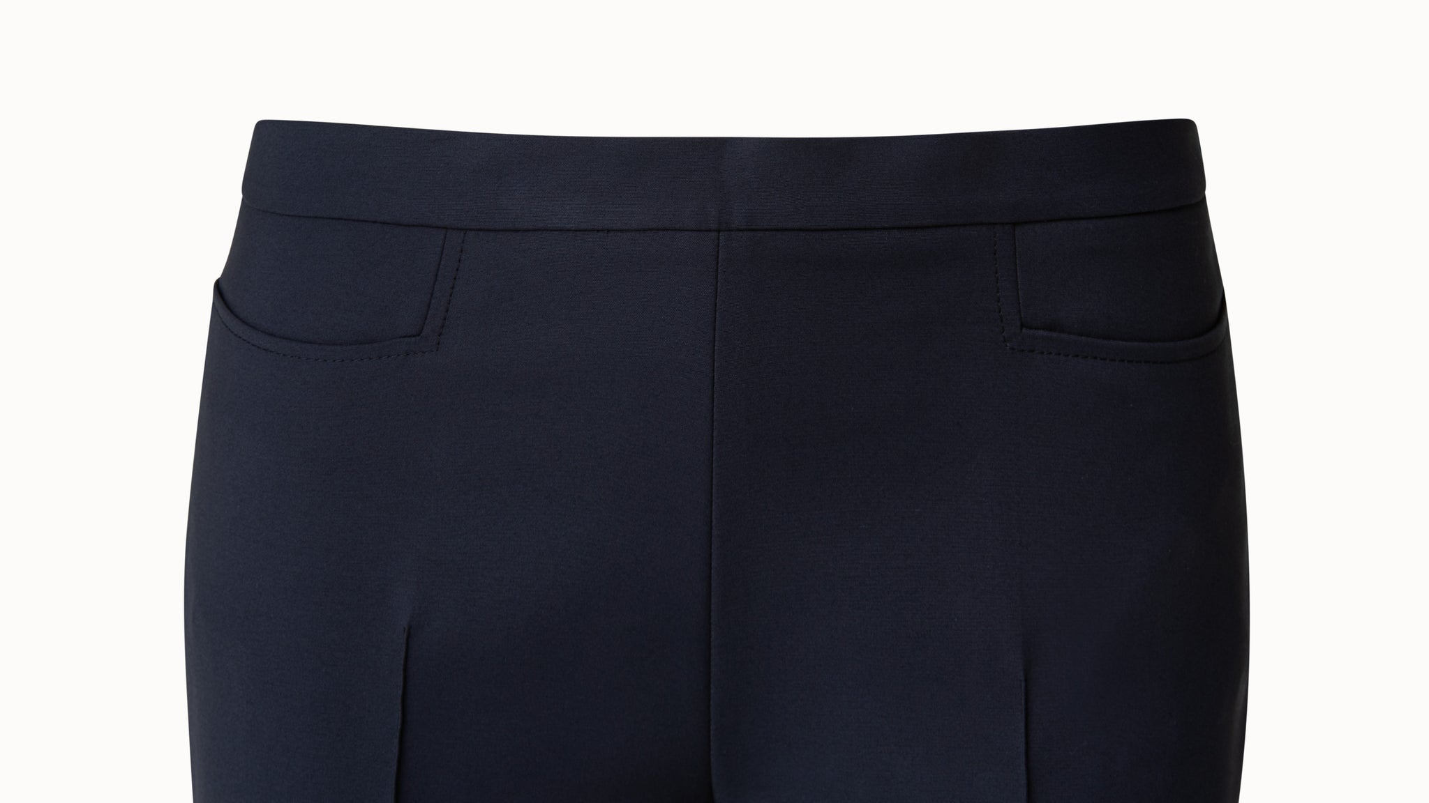 Luxe Wool Slim Ankle Pants - Grey Mélange | Talbots