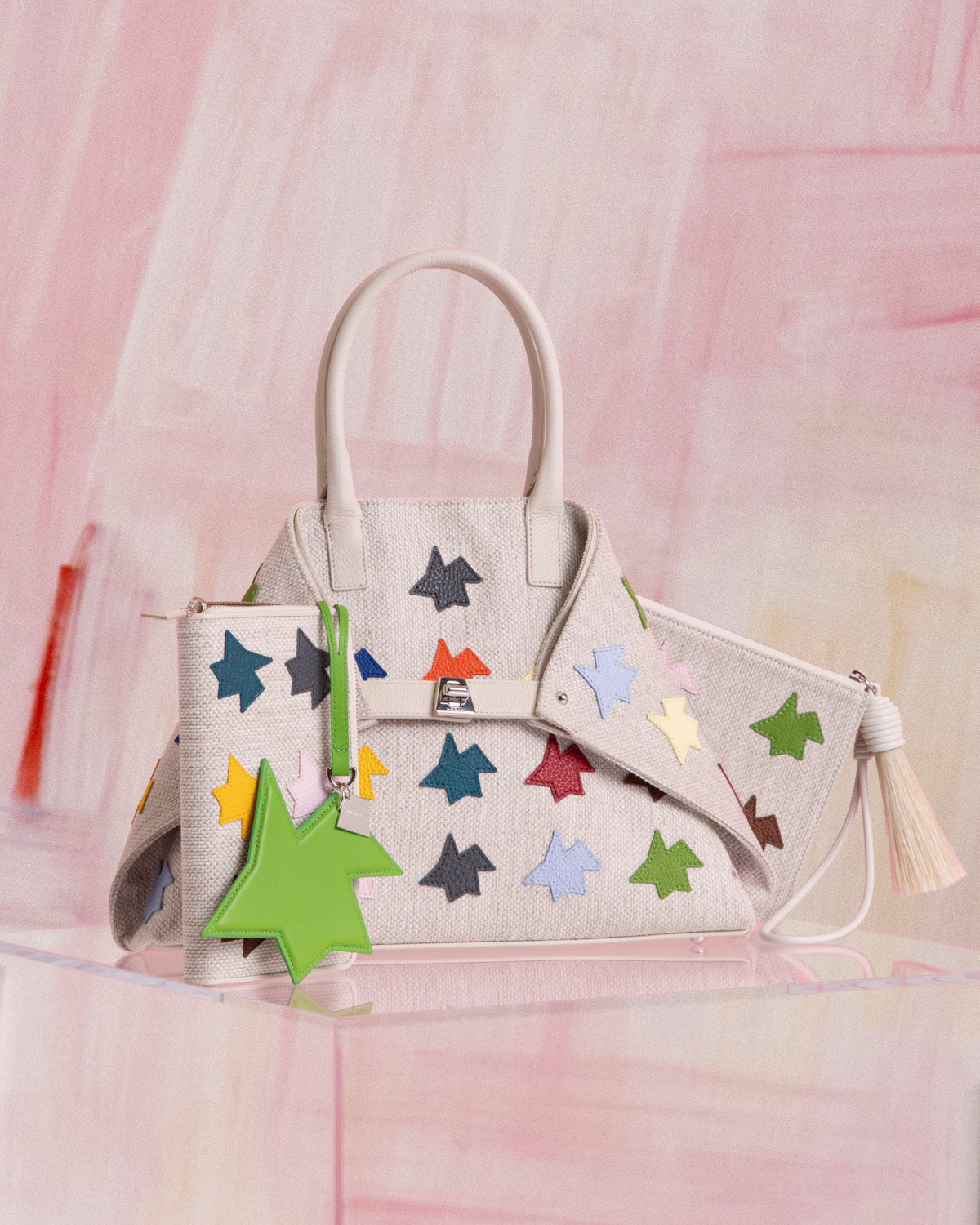 Kinderstern Handbag Charm - green