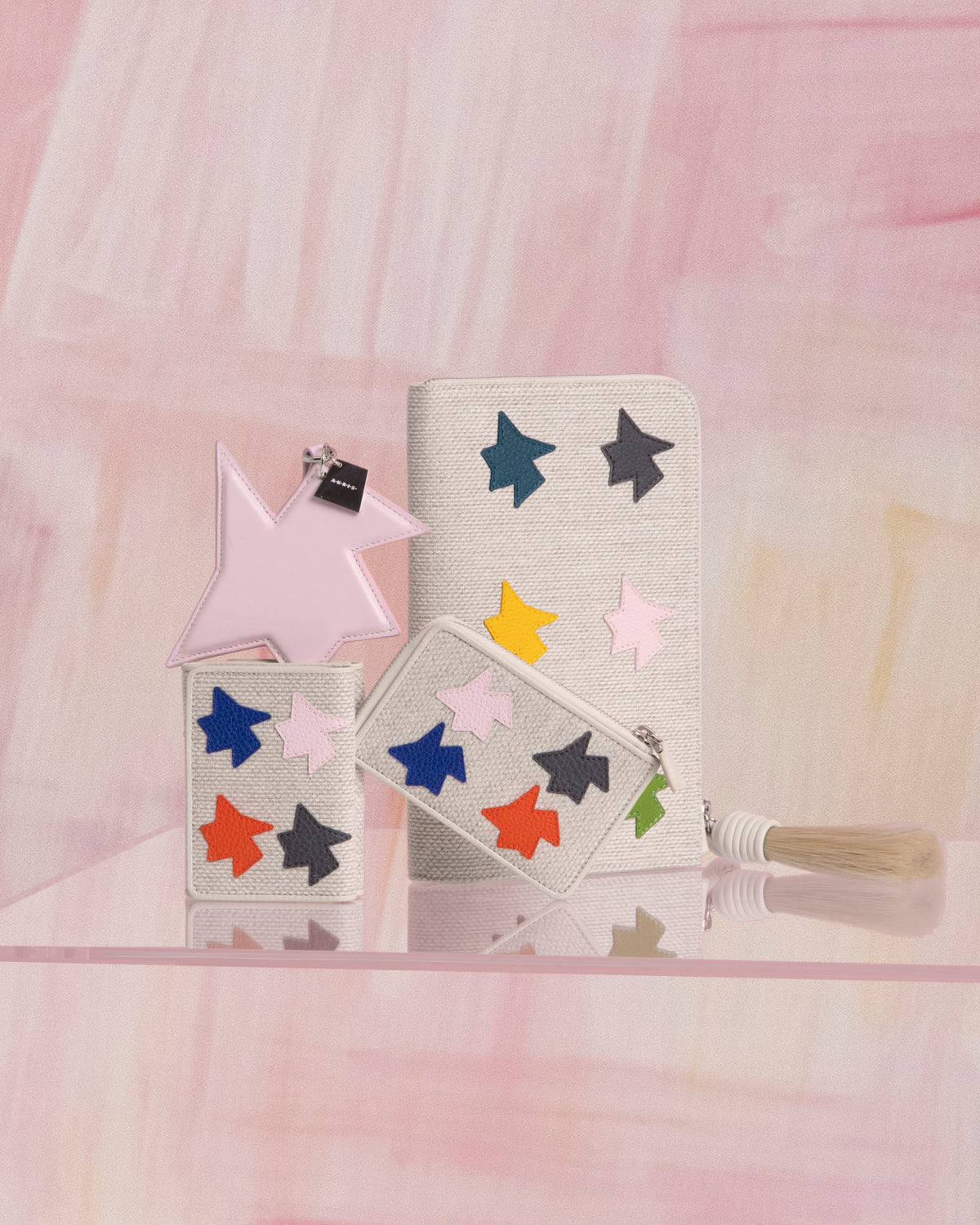 Kinderstern Handbag Charm - pink