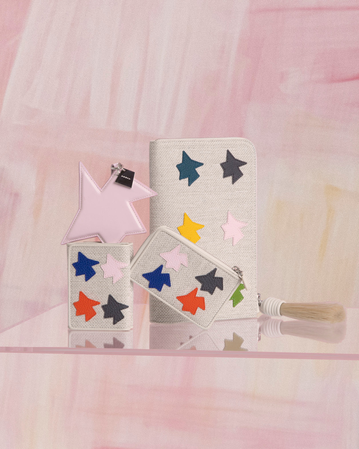 Kinderstern Handbag Charm - pink